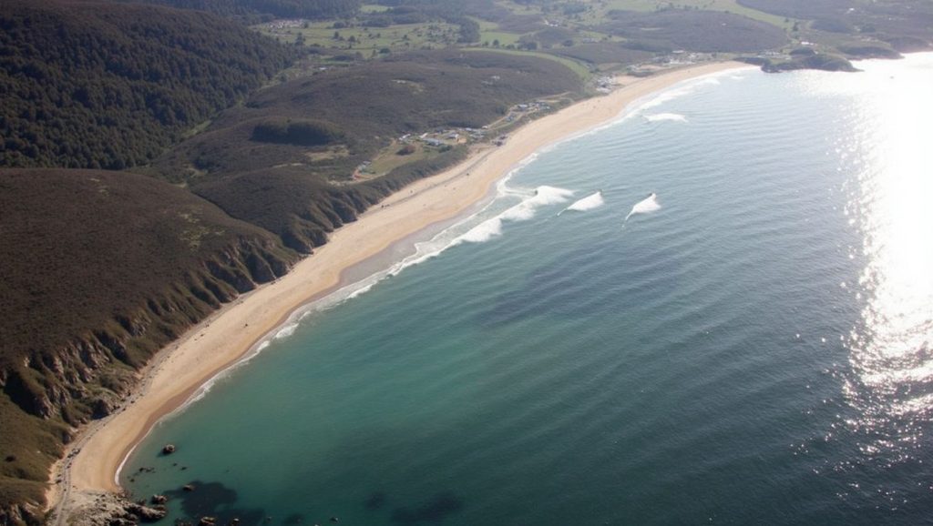 Arena de Praia de Ponzos, Galicia (A Coruña)