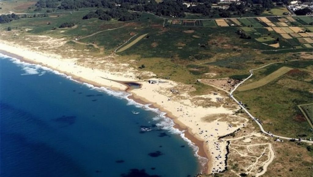 Entorno natural de Praia de Ponzos en A Coruña