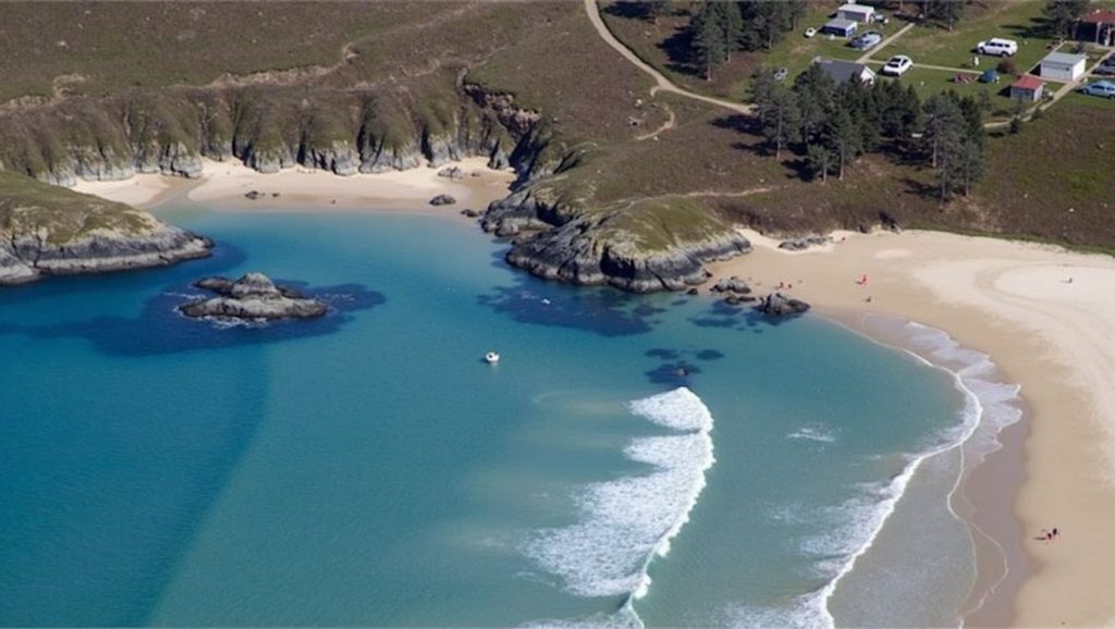 Praia de Porto Carrizo en Valdoviño (A Coruña)