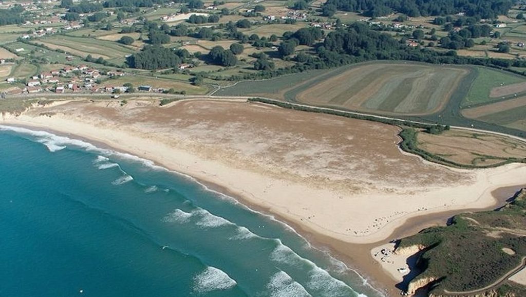 Arena de Praia de Porto Carrizo, Valdoviño (A Coruña)
