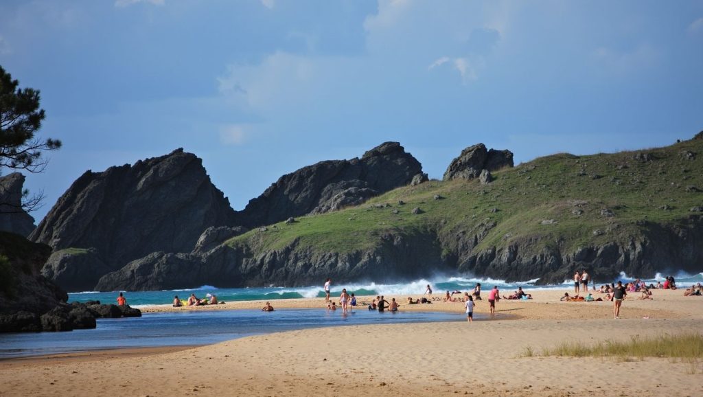 Arena de Praia de Porto Chico, Mañón (Lugo)