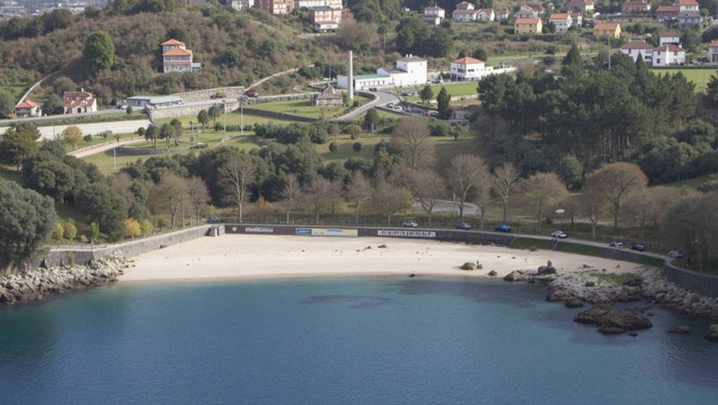 Arena de Praia de Portocelo, Marín (Pontevedra)