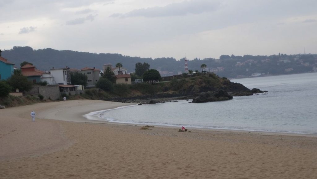 Arena de Praia de Portomaior, Bueu (Pontevedra)