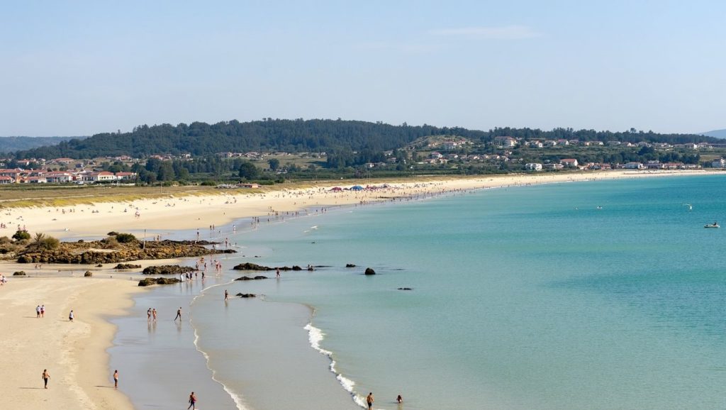 Arena de Praia de Portosiavo, Outes (A Coruña)