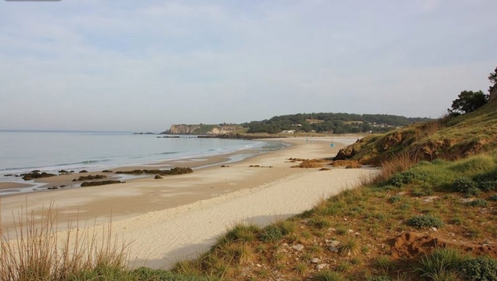 Costa de Praia de Pragueira en Sanxenxo, Pontevedra