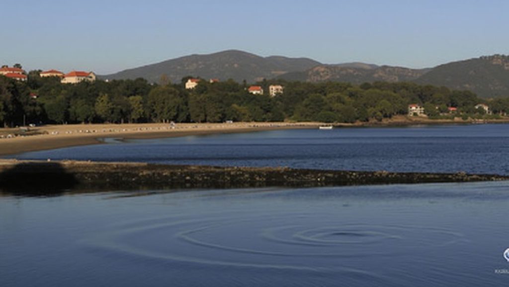 Vista general de Praia de Quenxo, Galicia