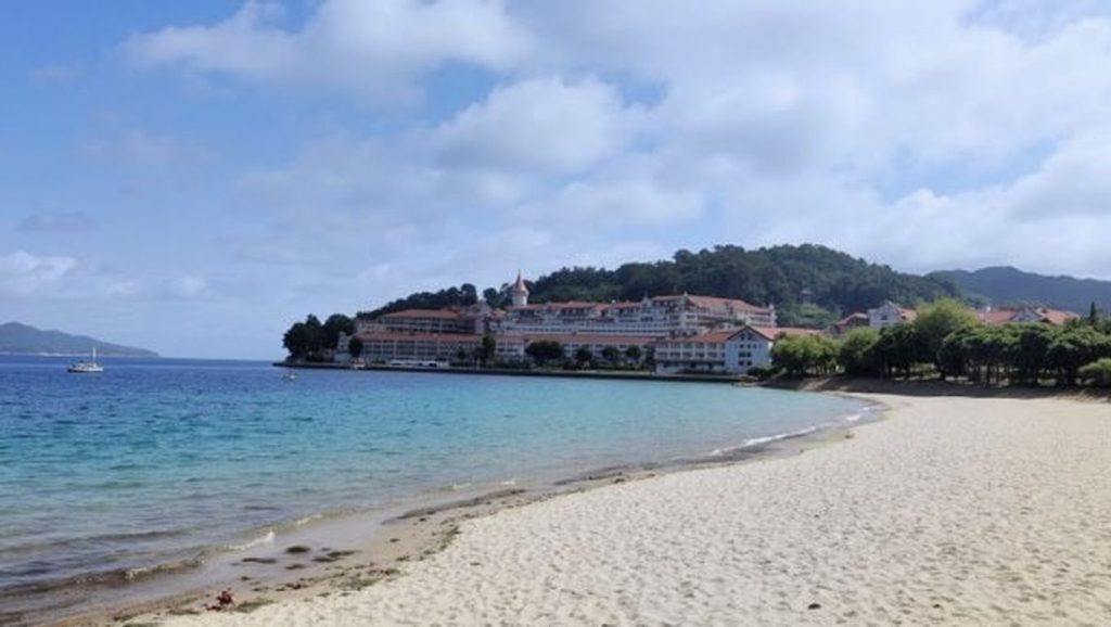Camino de acceso a Quenxo, Galicia, A Coruña