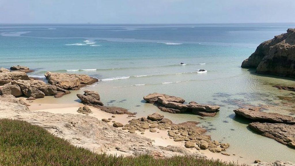 Aguas de Praia de Río Cabalar en Ribadeo (Asturias)