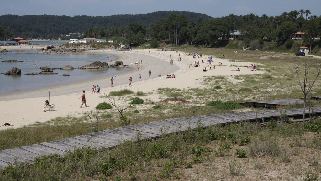 Arena de Praia de Raeiros, O Grove (Pontevedra)