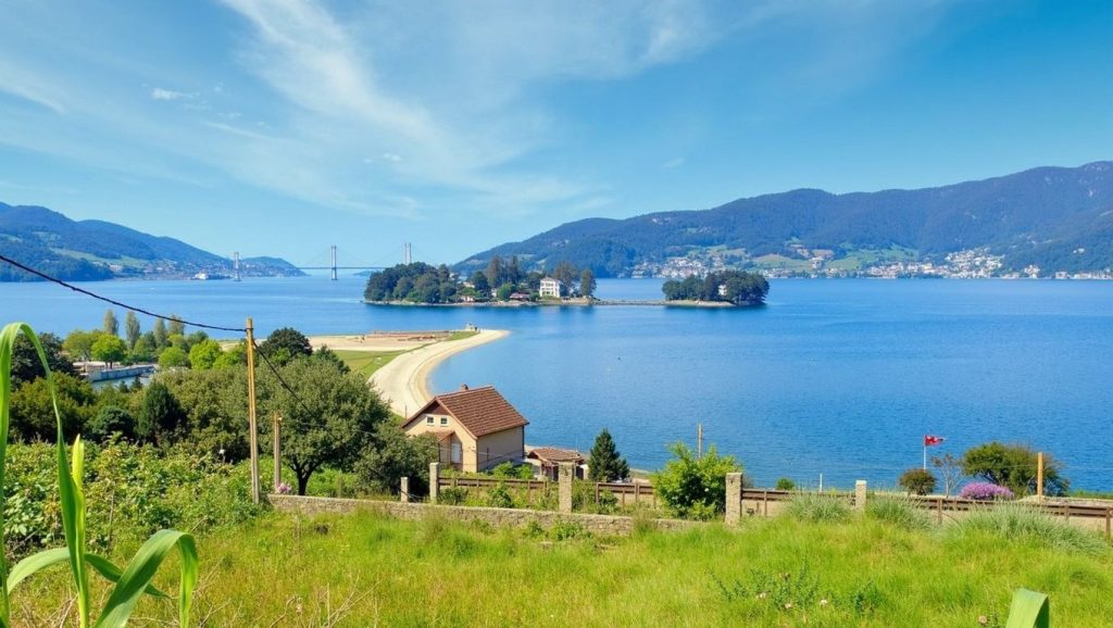 Praia de Rande en Redondela (Pontevedra)