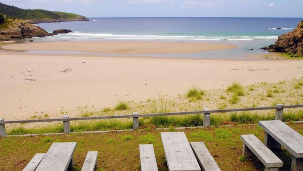 Praia de Rebordelo en Cabana de Bergantiños (A Coruña)