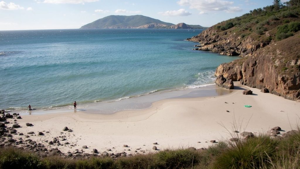 Acantilados y costa de Praia de Restrelo, Cee (A Coruña)