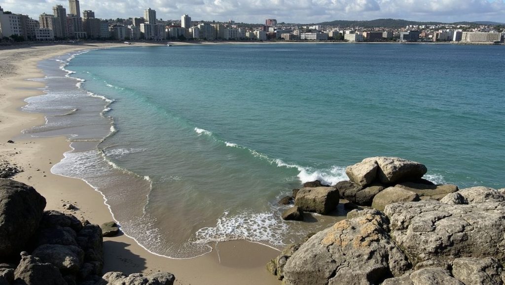 Arena de Praia de Riazor, Galicia (A Coruña)