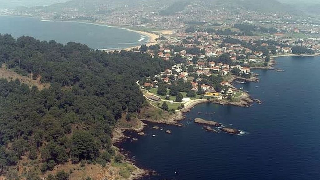 Arena de Praia de Ribas Brancas, Nigrán (Pontevedra)