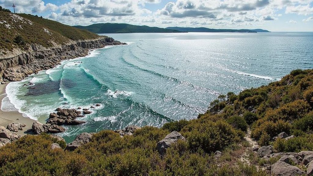 Praia de Riocovo en Ponteceso (A Coruña)