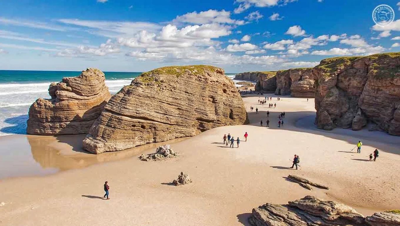 Praia de Rochas Brancas (Ribadeo, Lugo)