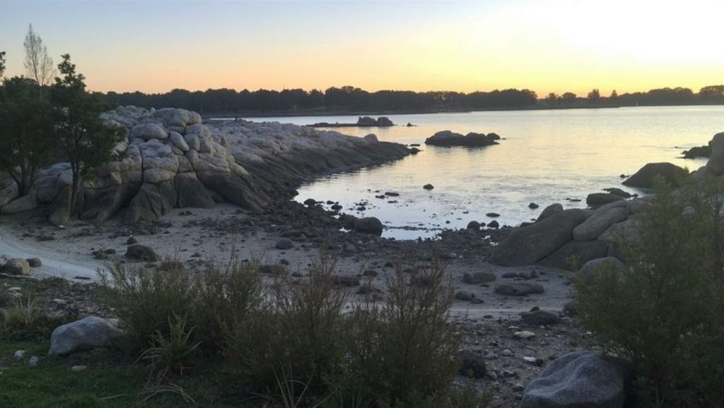 Praia de Rosa da Mosca en A Illa de Arousa (Pontevedra)