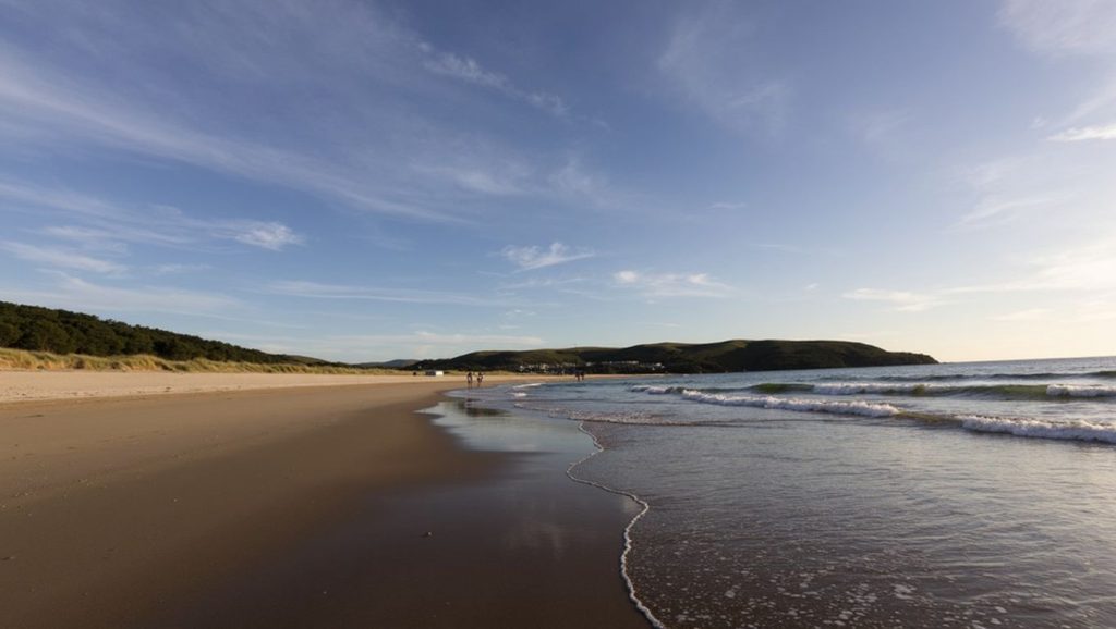 Aguas de Praia de Rostro en Fisterra (A Coruña)