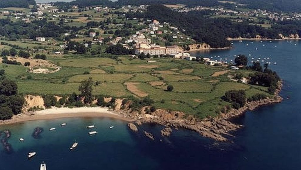Praia de Sabadelle en Galicia (A Coruña)