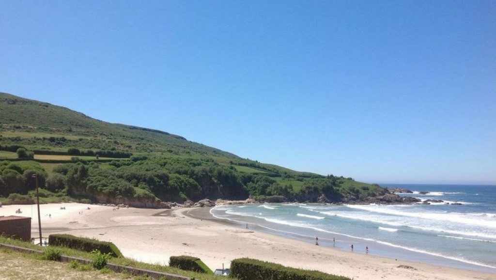 Praia de Salseiras en A Laracha (A Coruña)