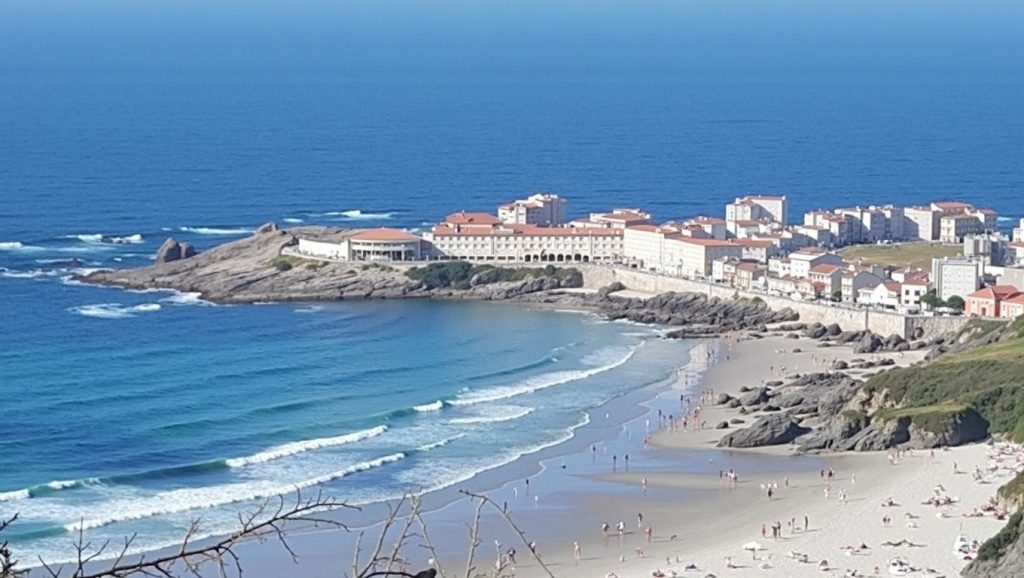 Acantilados y costa de Praia de Salseiras, A Laracha (A Coruña)