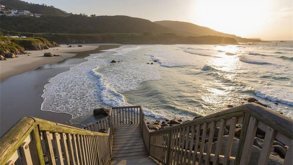 Arena de Praia de Salseiras, A Laracha (A Coruña)