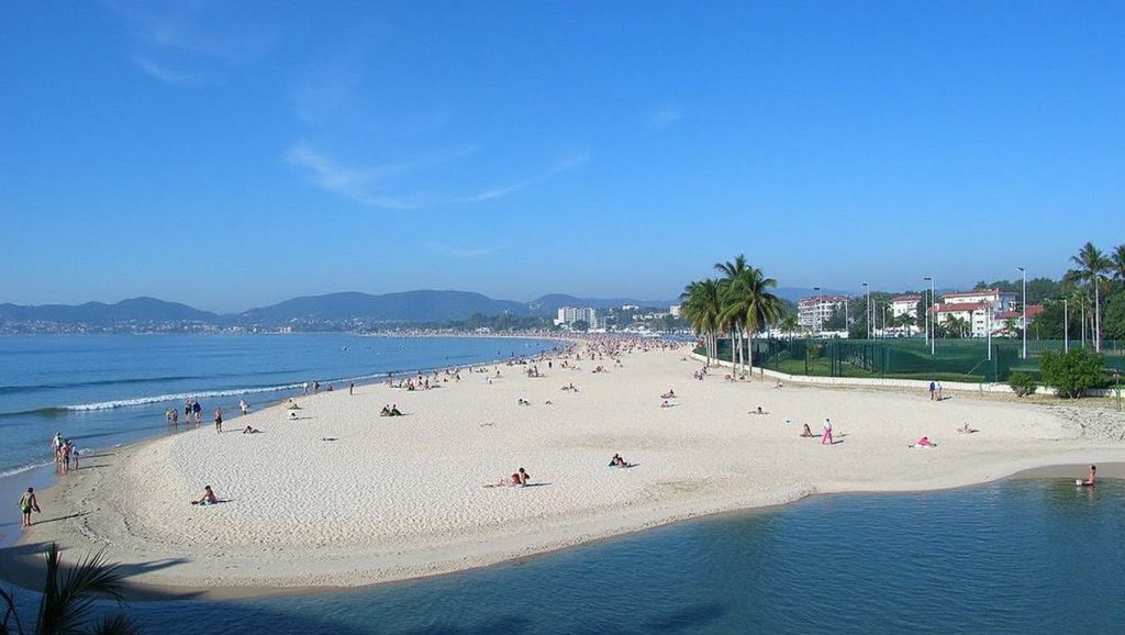 Ría y costa de Praia de Samil en Vigo, Pontevedra