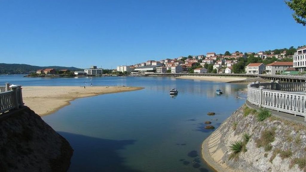 Praia de San Cibrán en Cangas de Morrazo (Pontevedra)