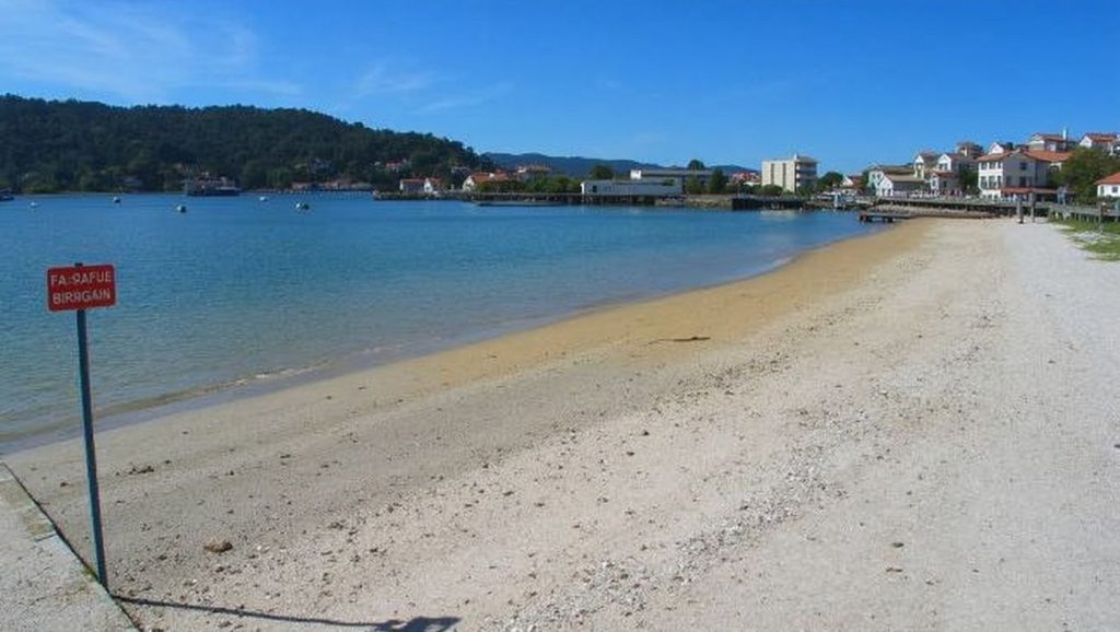 Arena de Praia de San Cibrán, Cangas de Morrazo (Pontevedra)