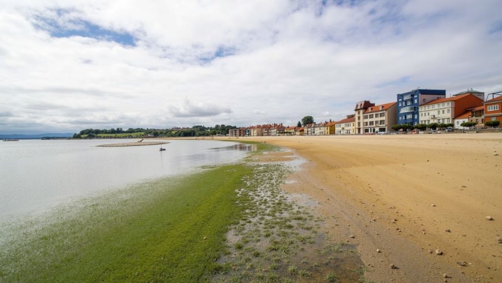 Camino de acceso a San Lázaro, A Pobra do Caramiñal, A Coruña