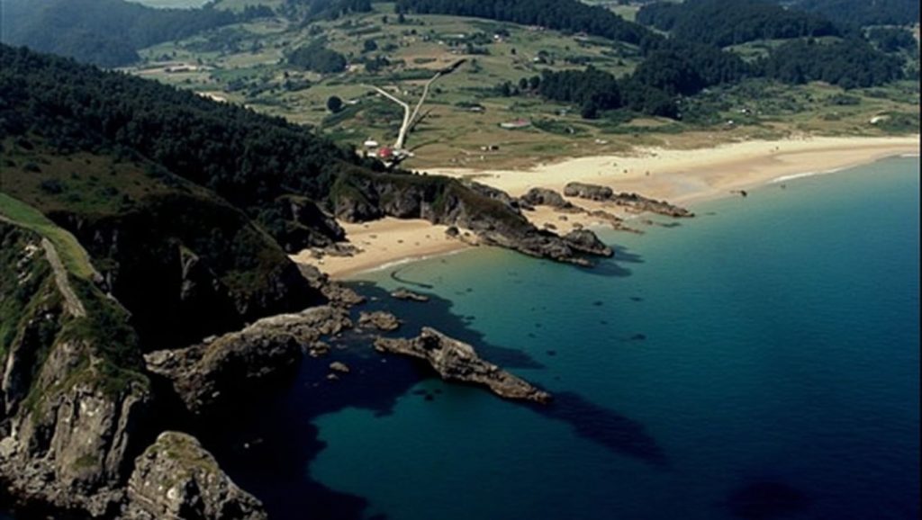 Aguas de Praia de San Román en O Vicedo (Lugo)