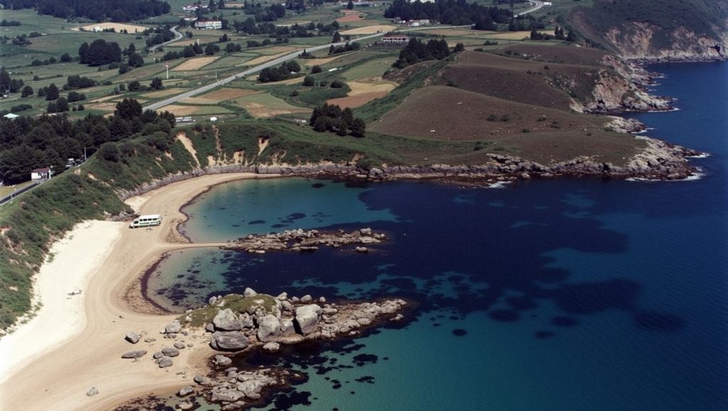 Arena de Praia de San Román, O Vicedo (Lugo)
