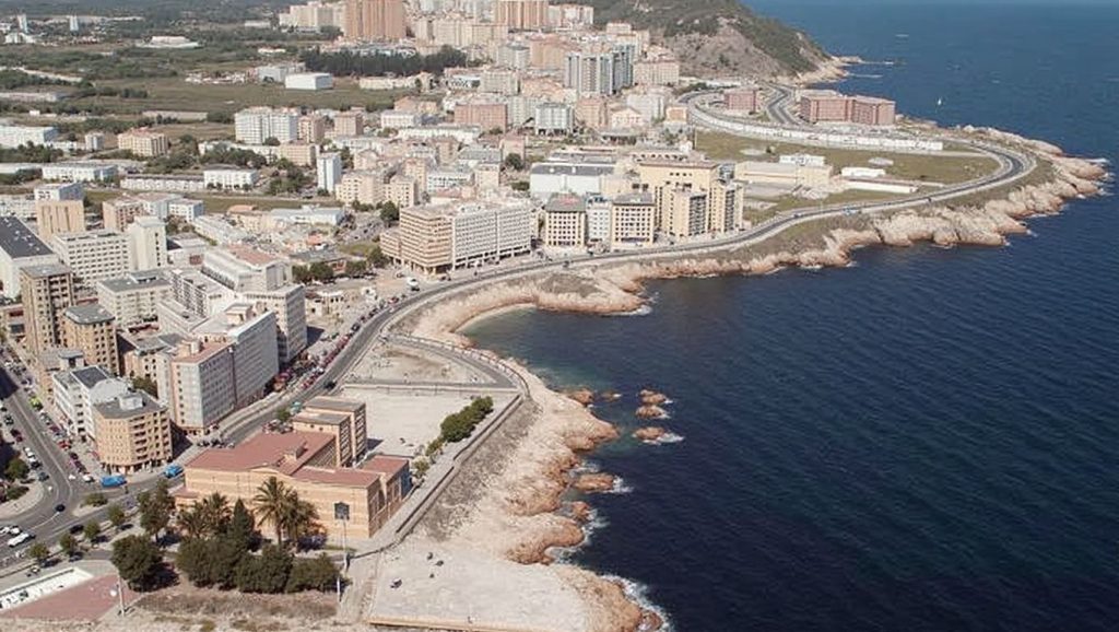 Aguas de Praia de San Roque en A Coruña (A Coruña)