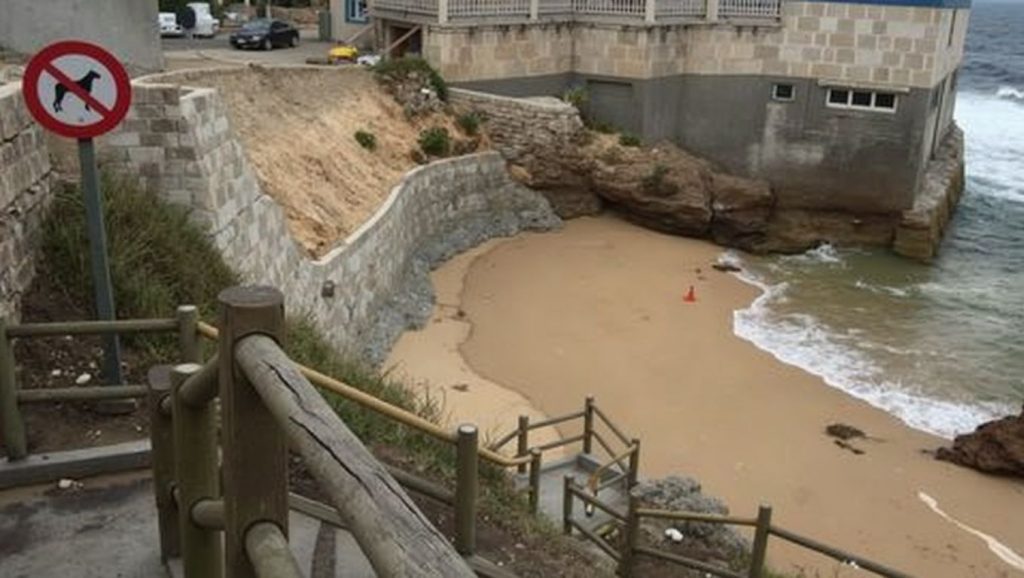 Aguas de Praia de San Roque-Cetaria en A Coruña (A Coruña)