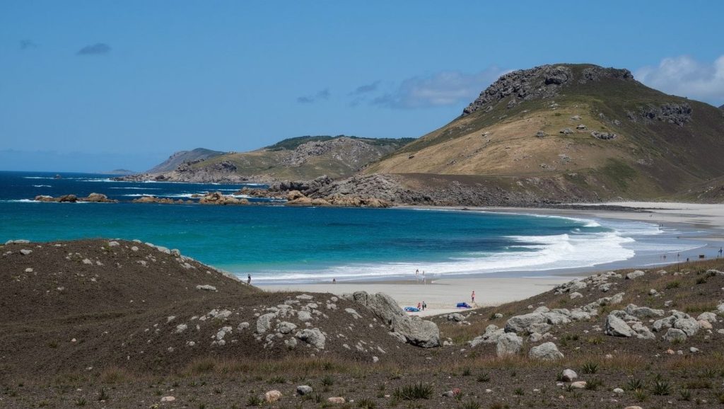 Aguas de Praia de San Roque-Lino en A Coruña (A Coruña)