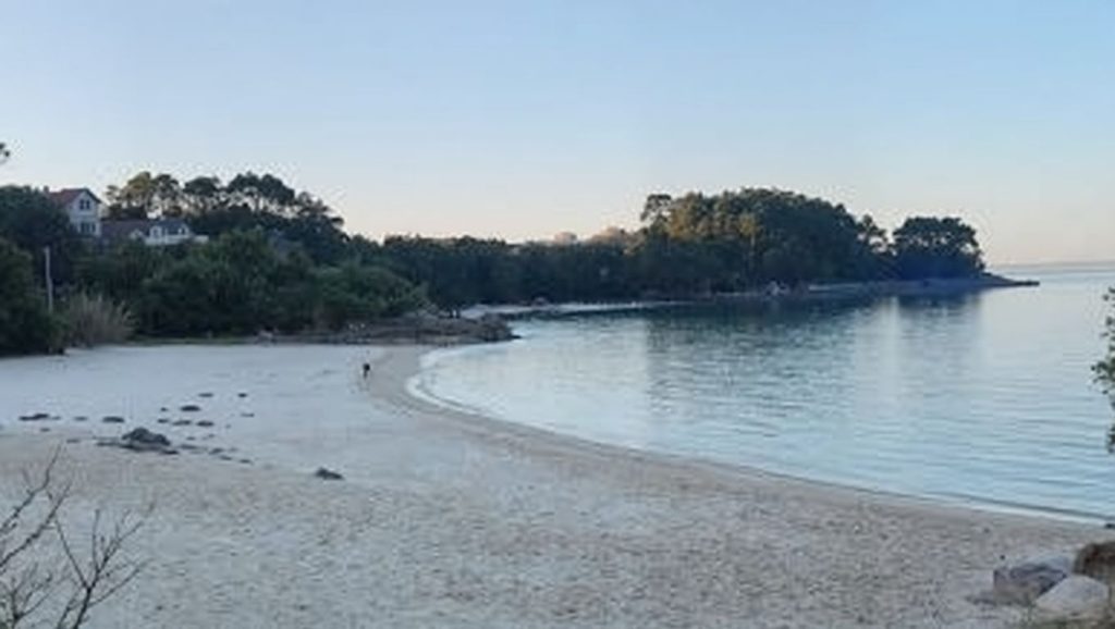 Costa de Praia de San Xián en Cangas de Morrazo, Pontevedra