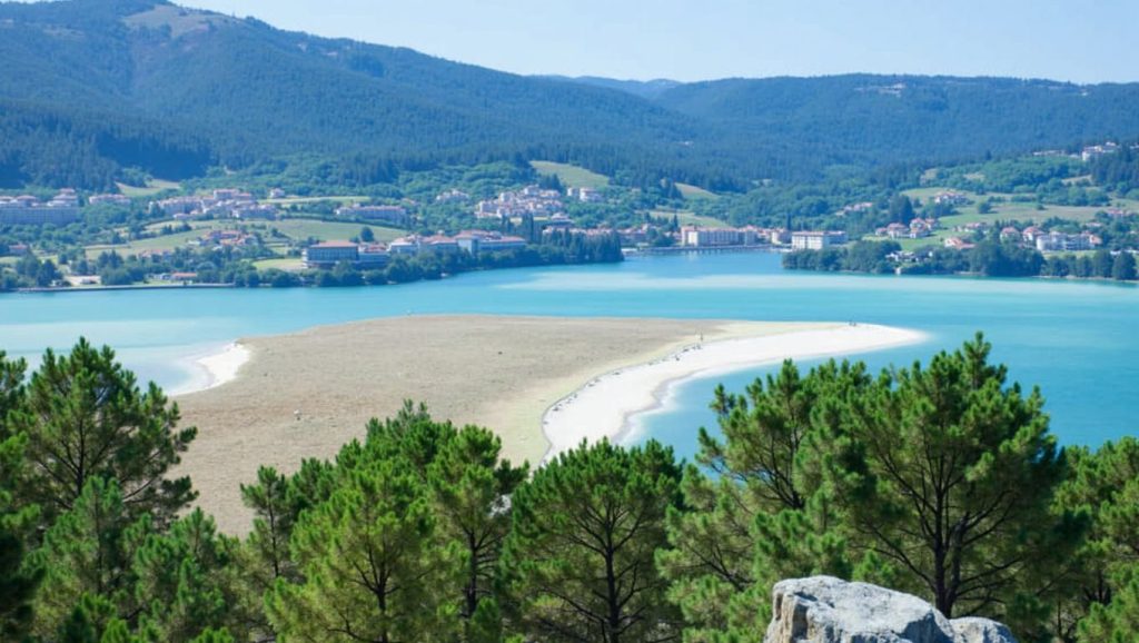 Entorno natural de Praia de Santa Ana en A Coruña