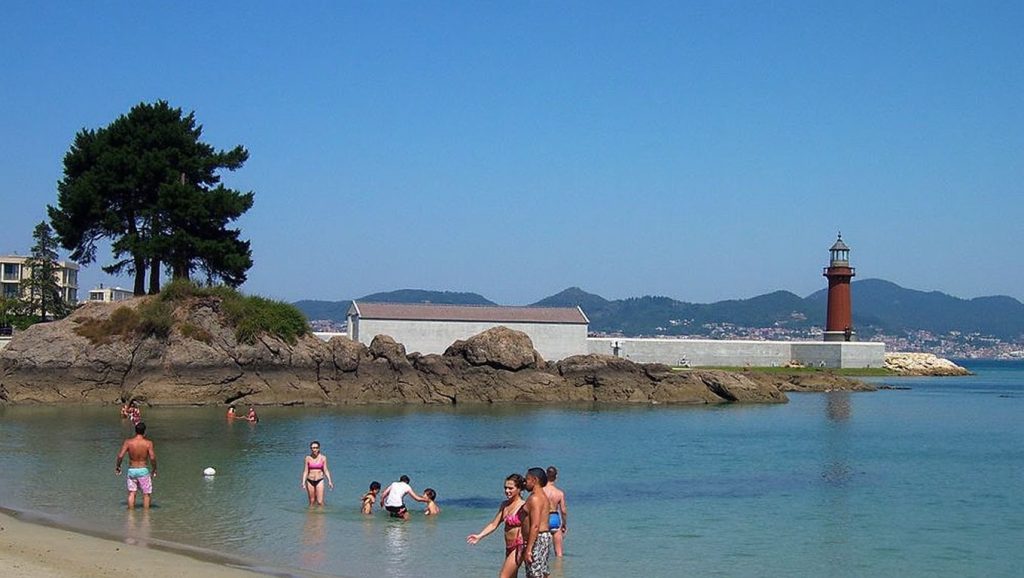 Arena de Praia de Santa Baia, Vigo (Pontevedra)