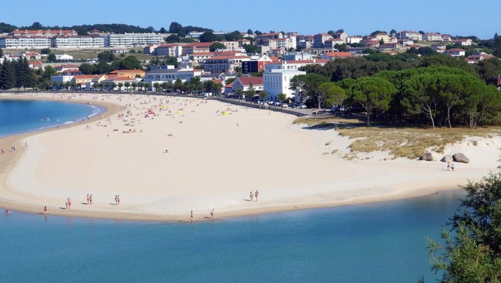 Arena de Praia de Santa Cristina, Oleiros (A Coruña)