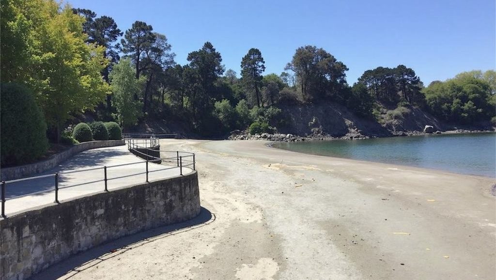 Praia de Santa Cruz en Oleiros (A Coruña)