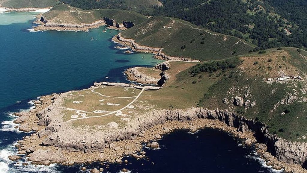 Praia de Santa Mariña en Ponteceso (A Coruña)