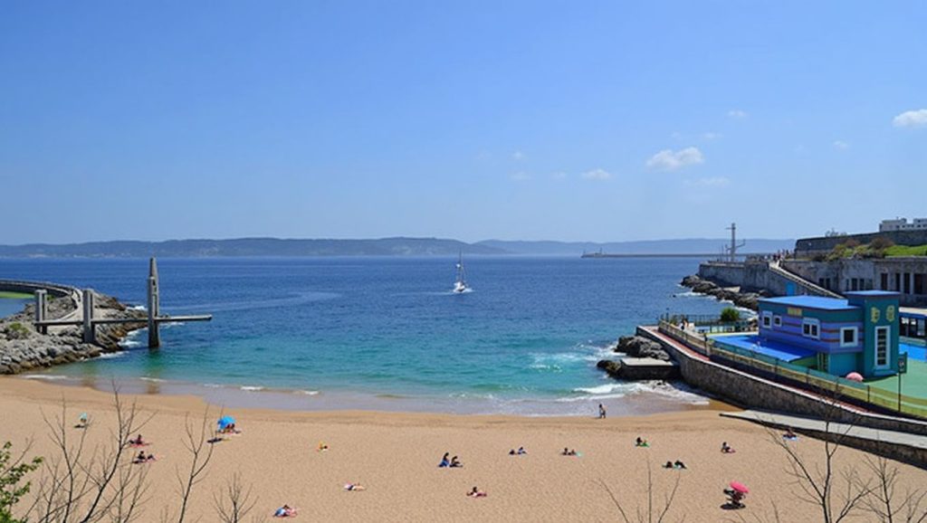 Arena de Praia de Santo Amaro, A Coruña (A Coruña)
