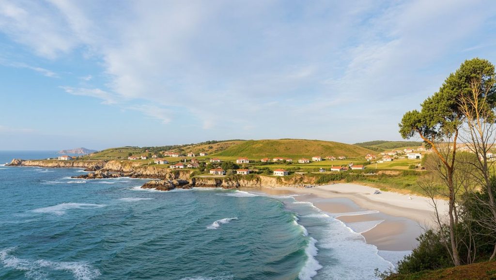 Aguas de Praia de Seaia en Malpica de Bergantiños (A Coruña)