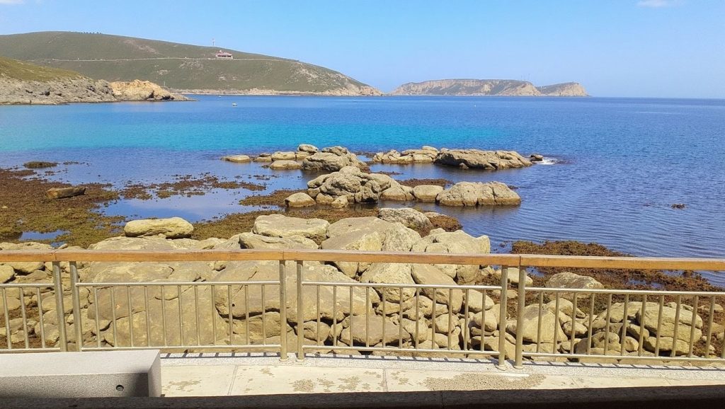 Entorno natural de Praia de Seaia en A Coruña