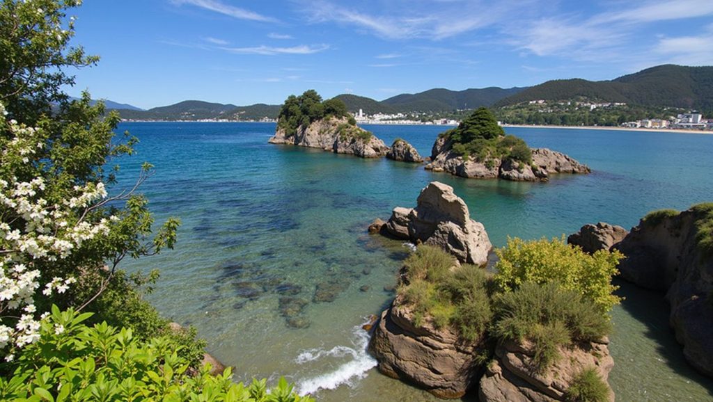 Praia de Seiramar en Viveiro (Lugo)
