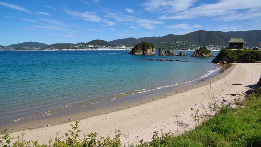 Ría y costa de Praia de Seiramar en Viveiro, Lugo