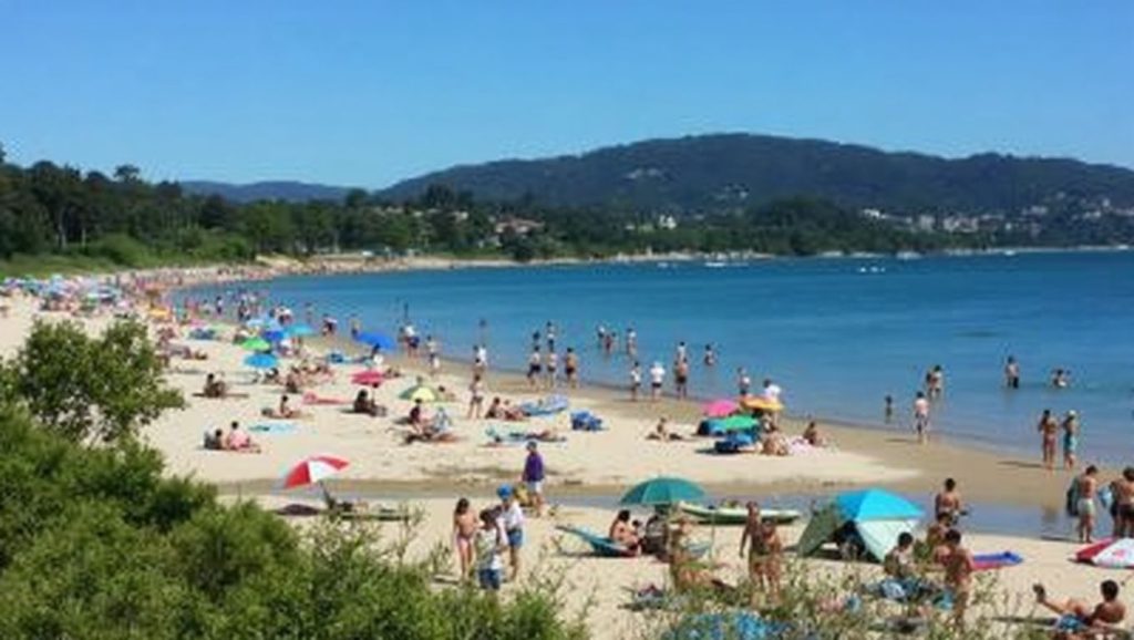 Panorámica de Praia de Seselle, A Coruña