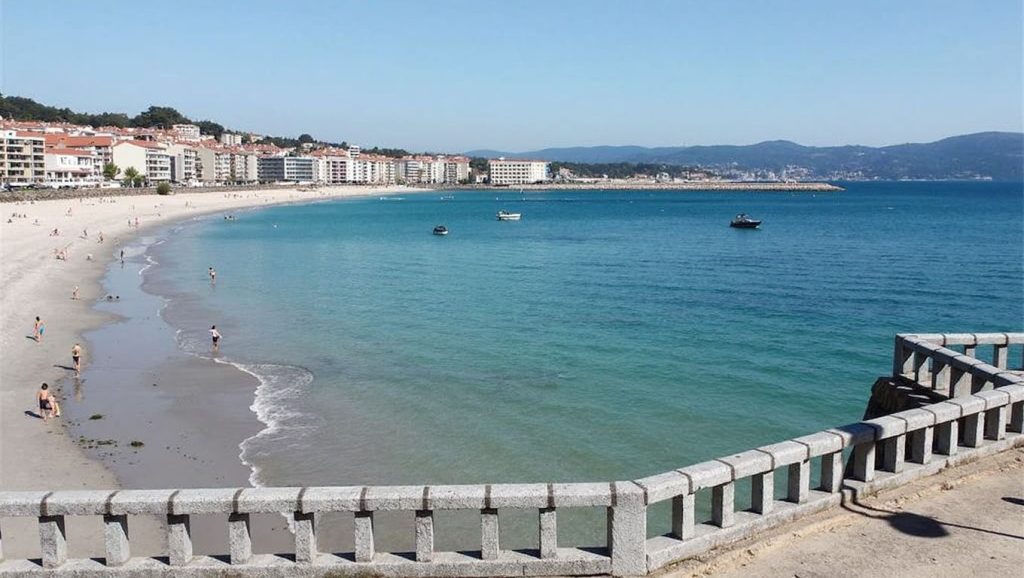 Aguas de Praia de Silgar en Sanxenxo (Pontevedra)