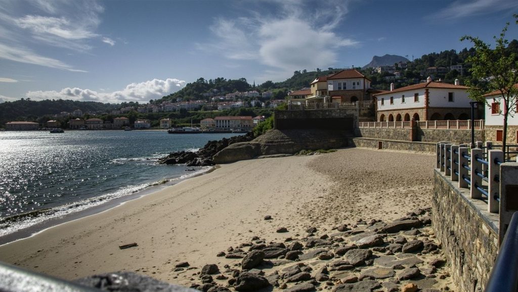Aguas de Praia de Sinás en Poio (Pontevedra)