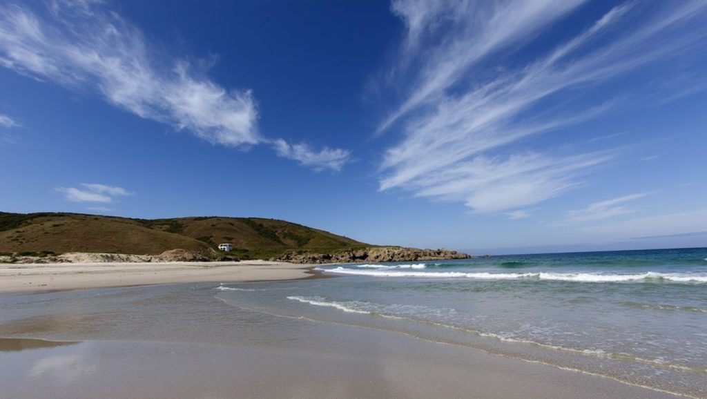 Arena de Praia de Soesto, Laxe (A Coruña)